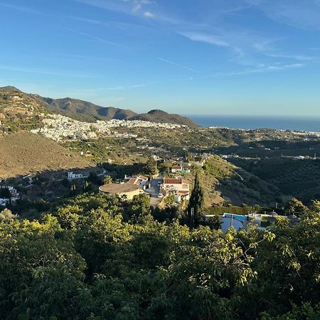 Villa En Frigiliana Con Piscina, Jacuzzi Y Espectaculares Vistas Dış mekan fotoğraf